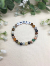 Load image into Gallery viewer, TRUST manawa bead mix pre-made bracelet
